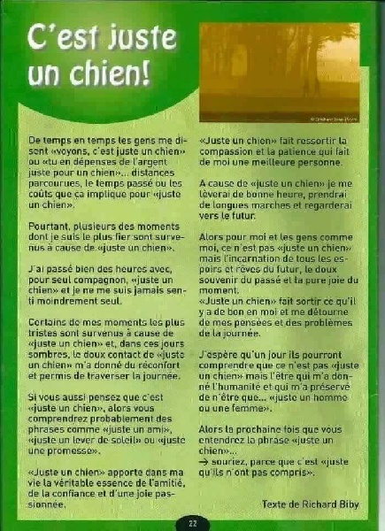 En hommage et souvenirs 